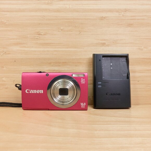 Canon PowerShot A2300 16MP HD Digital Camera Pink - Picture 2 of 9